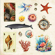 Sticker Book - Poseidons Kingdom - 50 sidor