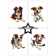 Scrapbookingpapper - A6 - Farmdogs