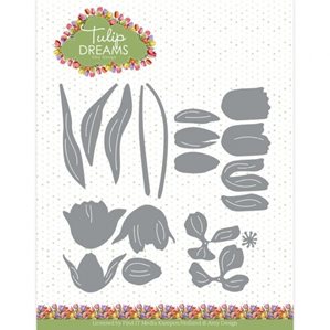 Amy Design Dies - Tulip Dreams - Build a tulip