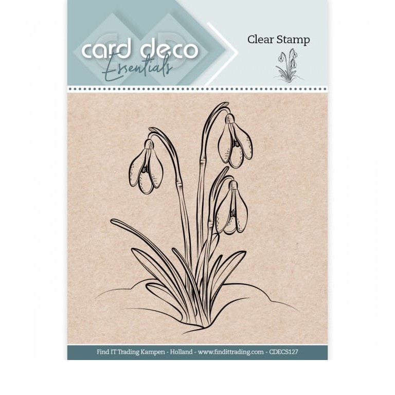 Clearstamps - Card Deco - Snowdrop