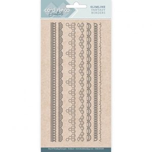 Card Deco Essentials Slimline Dies - Slimline Fantasy Borders