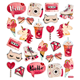 Ark med stickers 15x16,5cm - Pinky Gadgets