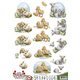 Push Out 3D - Spring animals