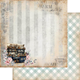 Scrapbookingpapper - 30x30cm - Recipe for Happiness