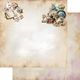 Scrapbookingpapper - 30x30cm - Recipe for Happiness
