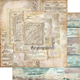 Scrapbookingpapper - 30x30cm - Recipe for Happiness
