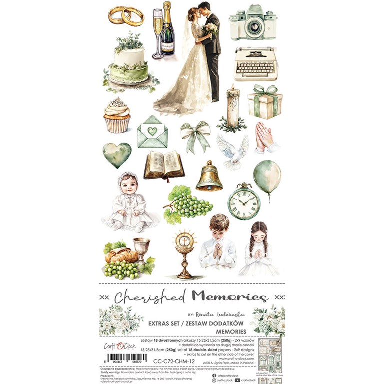 18st klippark - Cherished Memories - Extras Set