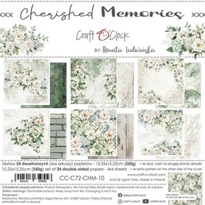 Paper pack - 15x15 cm - Cherished Memories