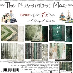 Paper pack - 15x15 cm - The November Man