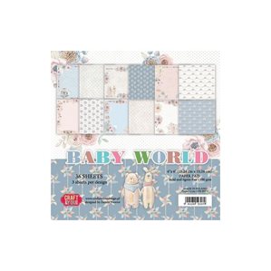 Paper pack - Craft & You - Baby World - 15x15cm