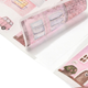 Washistickers på rulle - Rosa hus