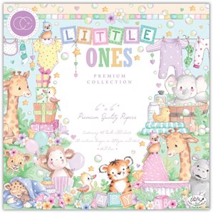 Pappersblock - 15x15cm - Little Ones  - 40st