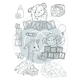 Clearstamps - A5 - Little Ones - Animals