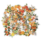 Stickers - Clear - Apelsiner - 40st