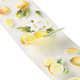 Stickers på rulle - Clear - Citroner