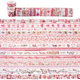 Washitejp - Mixpaket - Rosa - 20st rullar