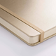 Sketch Note Book - 13x21 cm - White Gold