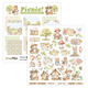 Scrapbookingpapper - 30x30cm - Picnic