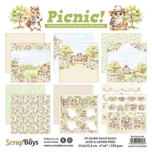 Paper pack - 15x15cm - Picnic