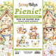Paper pack - 15x15cm - POP UP Elements - Picnic