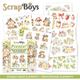 Paper pack - 15x15cm - POP UP Elements - Picnic