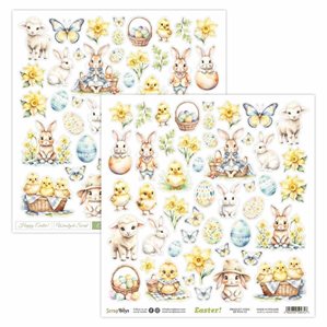 Klippark - Scrapboys - 30x30cm - Easter