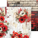 Scrapbookingpapper - 30x30cm - Heart of the Sun
