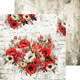 Scrapbookingpapper - 30x30cm - Heart of the Sun