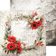Scrapbookingpapper - 30x30cm - Heart of the Sun
