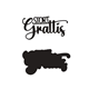 PY Hobby Dies - Stort Grattis - Med bakgrund - 5,8 x 3cm