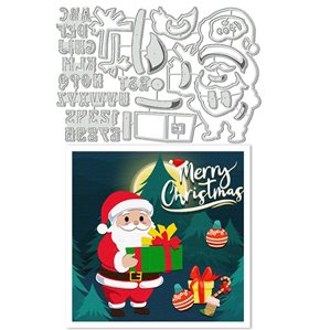 Dies - Set - Tomte & Alfabet