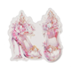 Stickers - Clear - Högklackade skor - Rosa