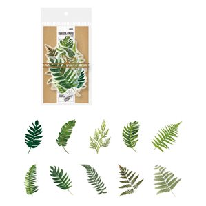 Stickers - Clear - Fern - Ormbunksblad
