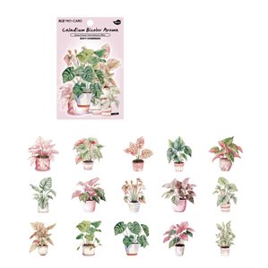 Stickers - Clear - Krukväxter