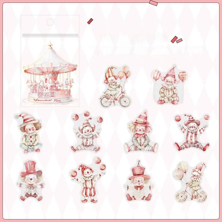 Stickers - Clear - Clowner