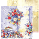 Scrapbookingpapper - 30x30cm - Tulip Love