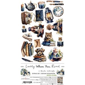18st klippark - Lovely when you read - Extras Set