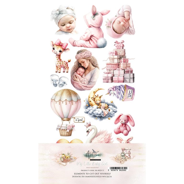 7st klippark - My Little Baby - Girl
