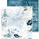 Scrapbookingpapper - 30x30cm - Forever Blue