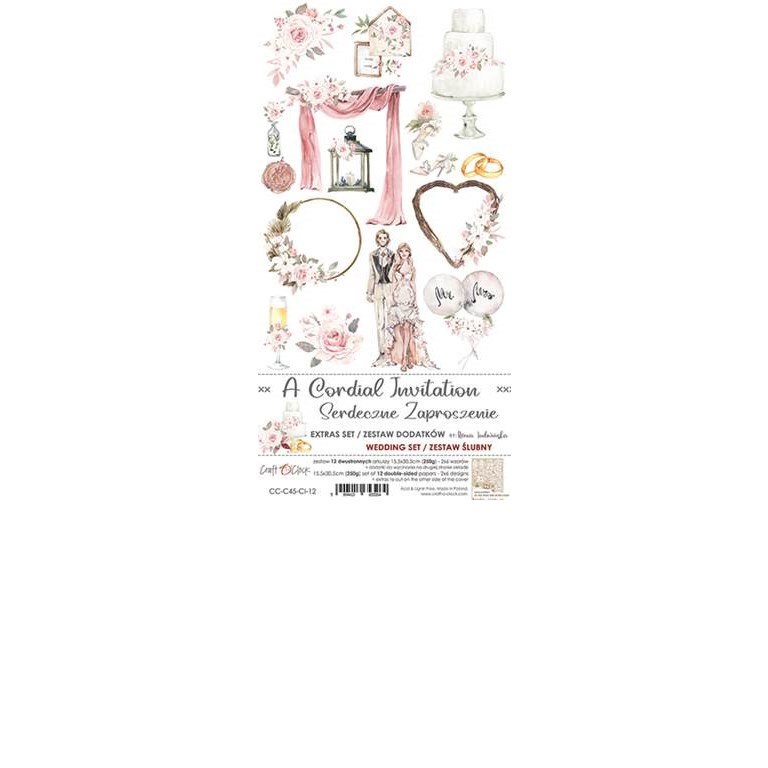 12st klippark - A Cordial Invitation - Extras Set