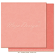 Enfärgade papper - Maja Design - Strawberry - 30x30cm - 5st ark