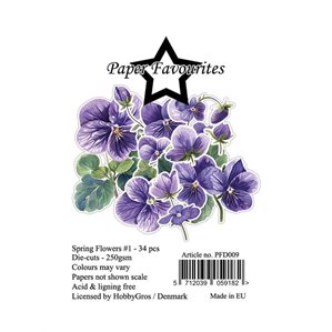 Die-cuts - Spring Flowers #1