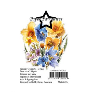 Die-cuts - Spring Flowers #3