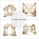 Scrapbookingpapper - 15x15cm - A Sense of Romance