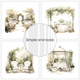 Scrapbookingpapper - 15x15cm - A Sense of Romance