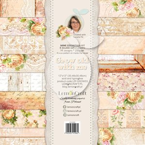 Scrapbookingpapper - 30x30cm - Grow Old With Me