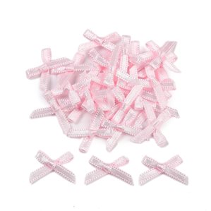 Små Rosetter - 2cm - 10st - Babyrosa
