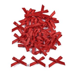 Små Rosetter - 2cm - 10st - Röda