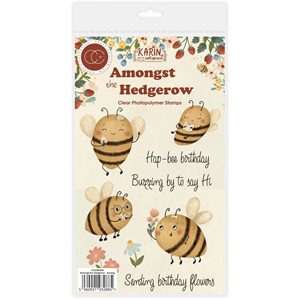 Clearstamps - A6 - Amongst the Hedgerow - Buzzing