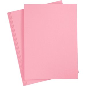 Slät Cardstock - A4 - Cremerosa - 10st - 220g